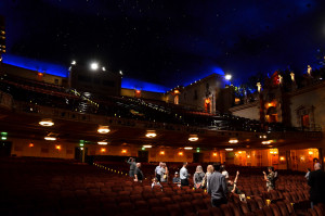 ASTC Members tour the renovated Saenger Theatre.  The original 1927 atmospheric theatre needed renovation even before Katrina arrived in 2009.  Members had an in-depth tour and description of the renovation process.