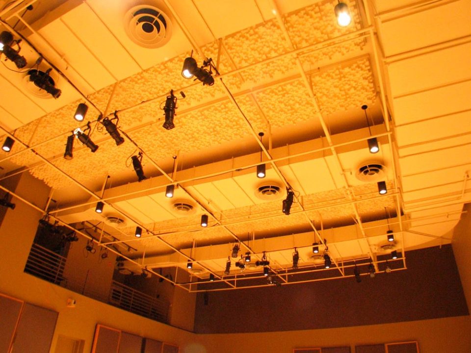 Rigging in a Music Performance Studio ASTC