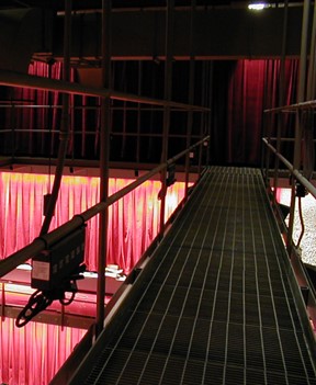 Catwalk Above Stage