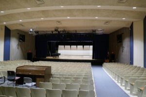 Auditorium before major renovation.